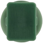 11.7mmx12mm Green Nylon Molding Retainer with Sealer Clip, 18.5mm Head