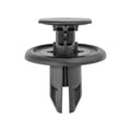 8mmx14mm Black Nylon Push-Type Retainer, 20mm Head