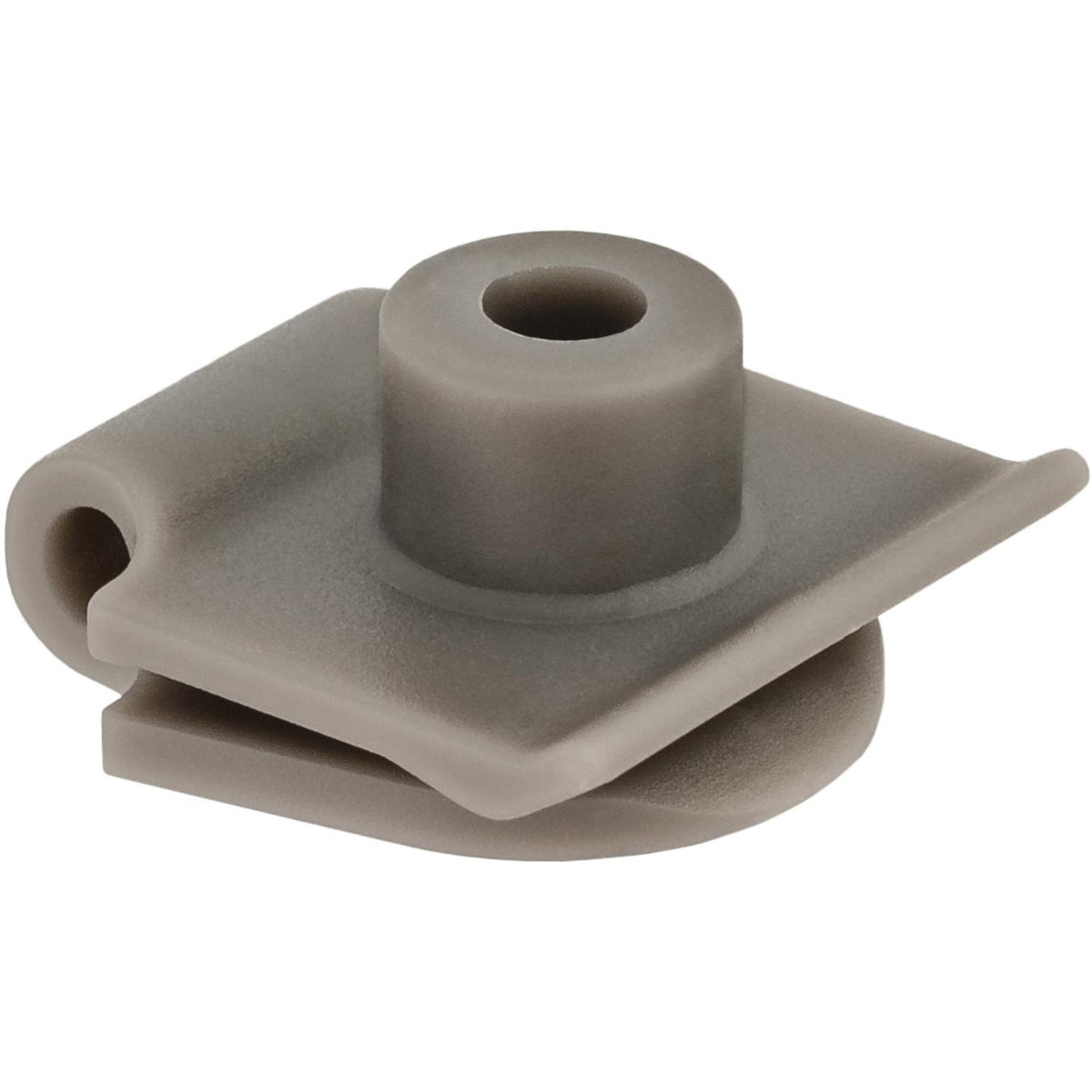 M4.8 Gray Nylon U-Nut, Panel 1.0mm