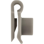 M4.8 Gray Nylon U-Nut, Panel 1.0mm