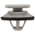 12mmx9mm Gray Nylon Molding Clip with Sealer, 18mm Head