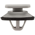 12mmx9mm Gray Nylon Molding Clip with Sealer, 18mm Head