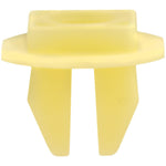 M5.5 Yellow Nylon Screw Grommet, 10mmx10mm Head