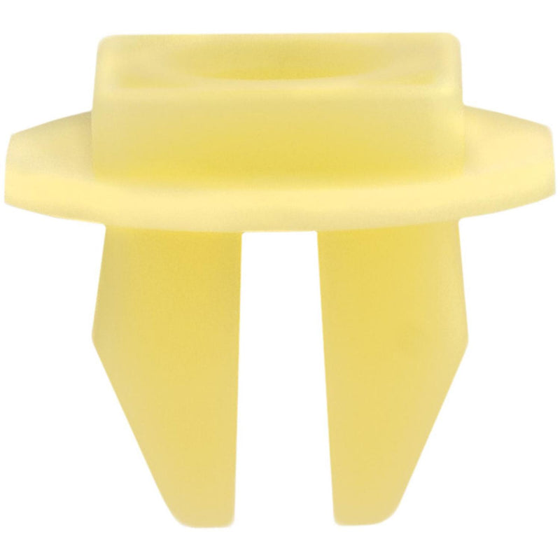 M5.5 Yellow Nylon Screw Grommet, 10mmx10mm Head