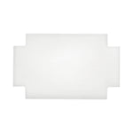 9mmx16mm White Nylon Molding Clip