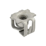 M6-1.0 Silver Zinc Organic Specialty Push-In Nut