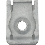 M6-1.0 Extruded U-Type Nut, Panel 0.5mm-4.00mm, Magni-554 Silver
