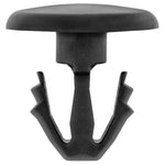 8mmx10mm Black Nylon Retainer, 12mm Head