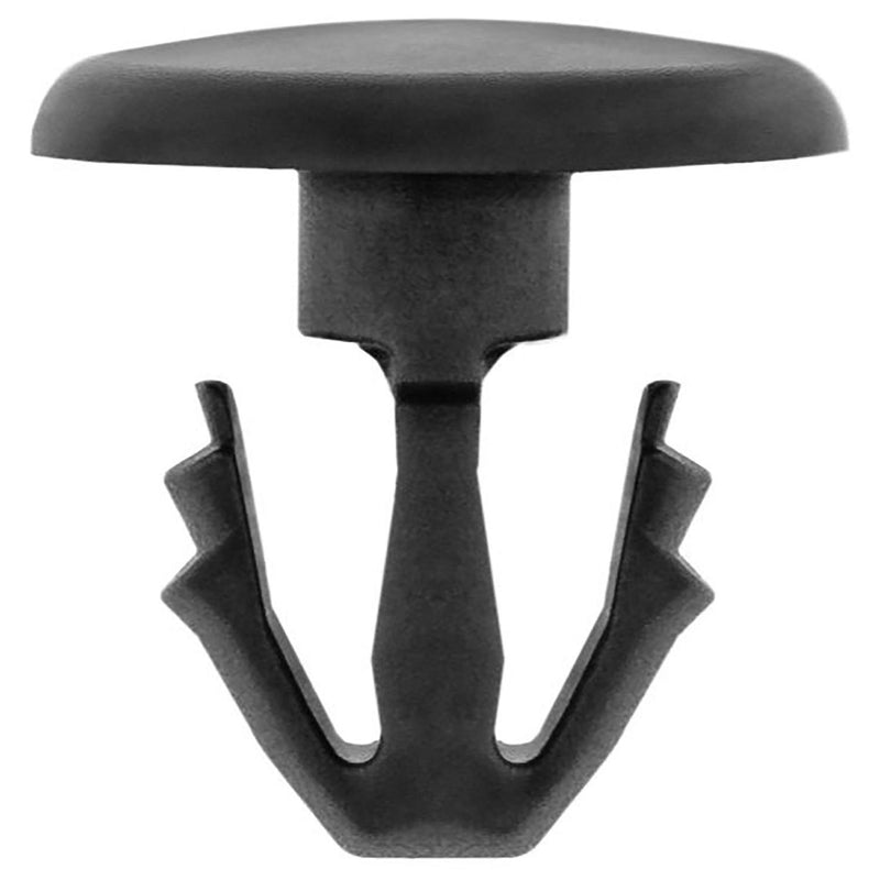 8mmx10mm Black Nylon Retainer, 12mm Head