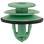 9.3mmx12mm Green Nylon Retainer with Sealer, 18mm Head