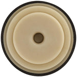 9mmx9mm Tan Nylon Retainer with Sealer, 18mm Head
