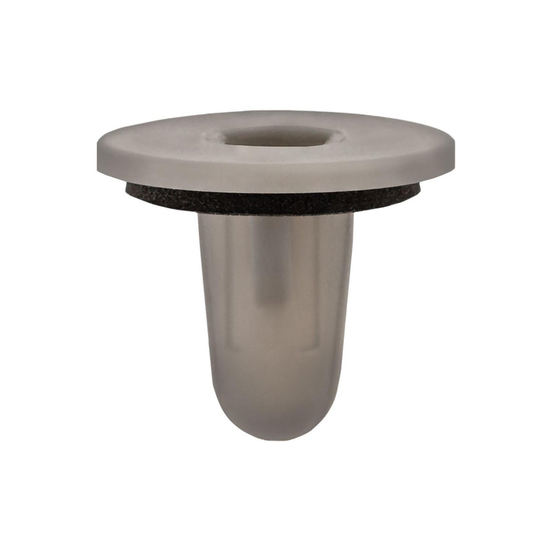 14mm Gray Nylon Taillight Screw Grommet with Sealer, 18mm Head