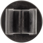 8mmx10mm Black Nylon Hood Prop Rod Clip, 18mm Head