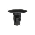 6.5mmx7mm Black Nylon Specialty Weatherstrip Retainer, 4mmx10mm Head