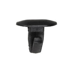 6.5mmx7mm Black Nylon Specialty Weatherstrip Retainer, 4mmx10mm Head