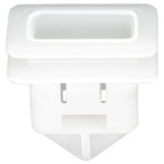 8mmx18mm White Nylon Molding Clip Specialty Rocker Panel