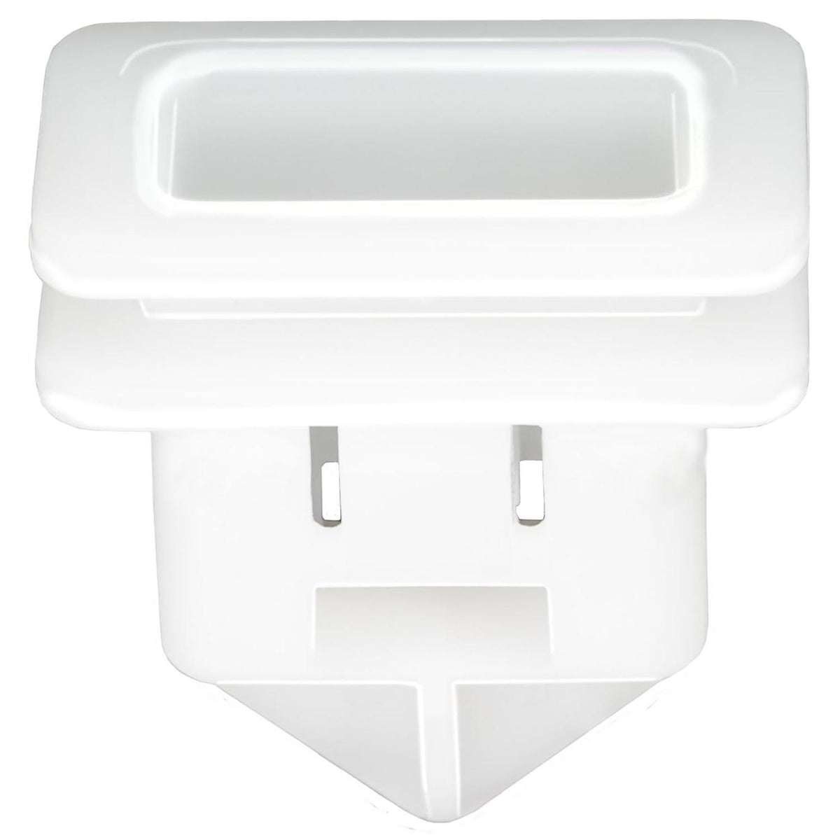 8mmx18mm White Nylon Molding Clip Specialty Rocker Panel