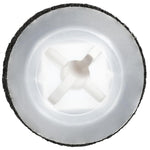 M3.5 #6 White Nylon Grommet Specialty Screw with Sealer, 7mmx7mm Square Hole, 14mm Head