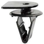 8mmx10mmx13mm Black Nylon Retaining Clip Specialty Cowl Vent Retainer, 16mm Head