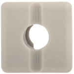 M4.8 Gray Nylon Specialty Bumper Screw Grommet, 12mmx12mm Head
