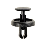 7mmx12mm Black Nylon Push-Type Specialty Retainer, 20mm Head