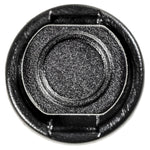 9mmx15mm Black Nylon Push-Type Specialty Retainer, 22mm Head