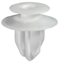 9.5mmx14.5mm White Nylon Molding Retainer Specialty Rocker, 18mm Head