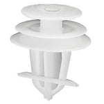 10mmx14mm White Nylon Specialty Liftgate Trim Retainer, 18mm Head