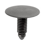 6.5mmx21mm Black Nylon Specialty Headliner Retainer, 25mm Head