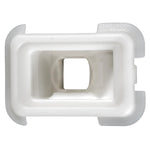 10mmx18mm White Nylon Specialty Headlamp Mounting Grommet, 16mmx23mm Head