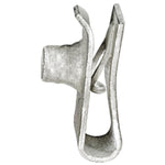M4.8-1.61 Extruded U-Nut Screw Lock, Panel 0.61mm-3.8mm, Zinc Organic