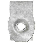 M4.8-1.61 Extruded U-Nut Screw Lock, Panel 0.61mm-3.8mm, Zinc Organic