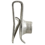 M6-1.0 Extruded U-Nut Screw Lock, Panel 0.8mm-4.0mm, Zinc Organic