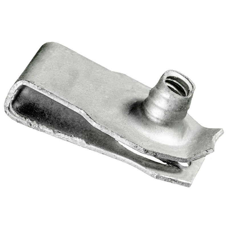 M4.2-1.41 Extruded U-Nut, Panel 0.65mm-3.8mm, Zinc Organic
