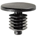 5.5mmx8mm Black Nylon Door Seal Retainer, 10.6mm Head