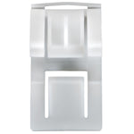 37mm White Nylon Door Belt Molding Clip