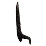 18mm Black Nylon Weatherstrip Clip