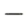 1/4"x2-1/2" Double End Drill Bit, Black