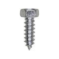5/16"x1" Indented Hex Head Tapping Screw, Type A/AB, Zinc Chromate