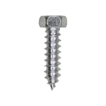 5/16"x1-1/4" Indented Hex Head Tapping Screw, Type A/AB, Zinc Chromate