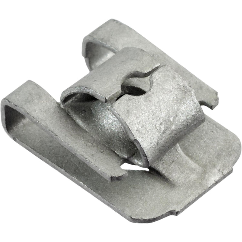 M4.2-1.41 Silver Zinc Organic Metric U-Nut, Panel 2mm-3.4mm
