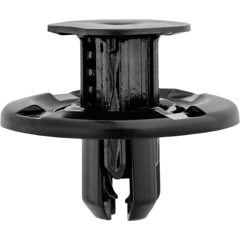 10mmx12mm Black Nylon Push-Type Engine Cover Retainers, 30mm Head