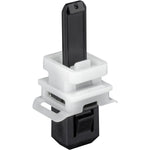 Black & White Nylon Molding Clip Retainer