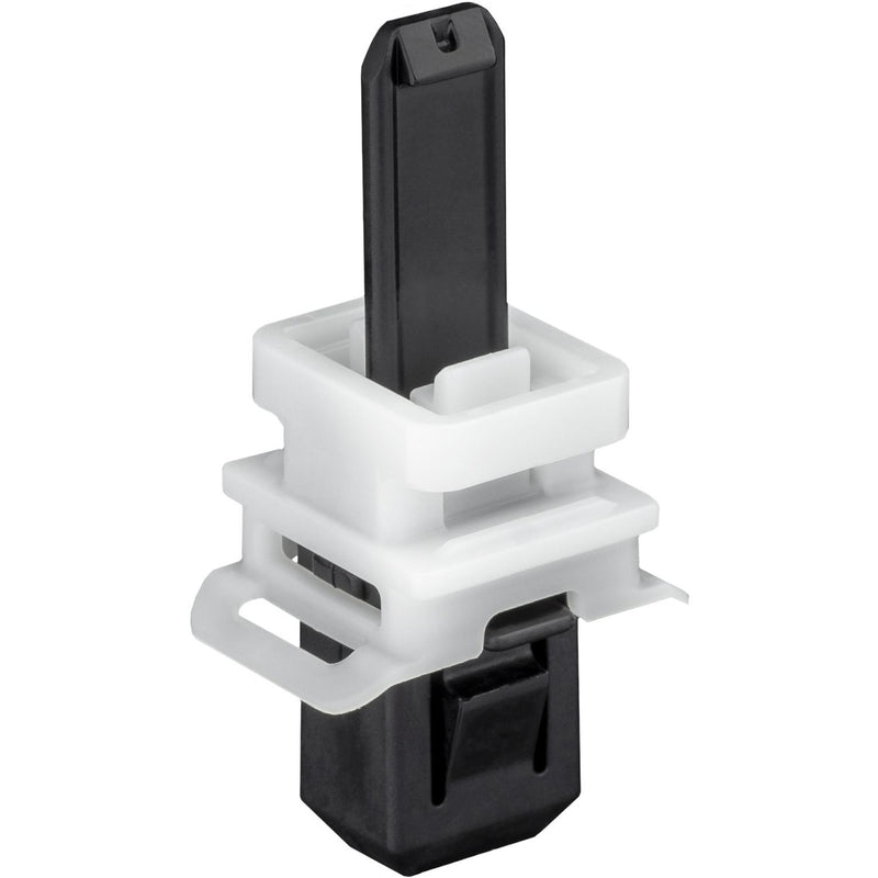 Black & White Nylon Molding Clip Retainer
