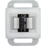 Black & White Nylon Molding Clip Retainer