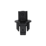 4mmx8mm Black Nylon Belt Molding Retainer, 8mmx10mm Head