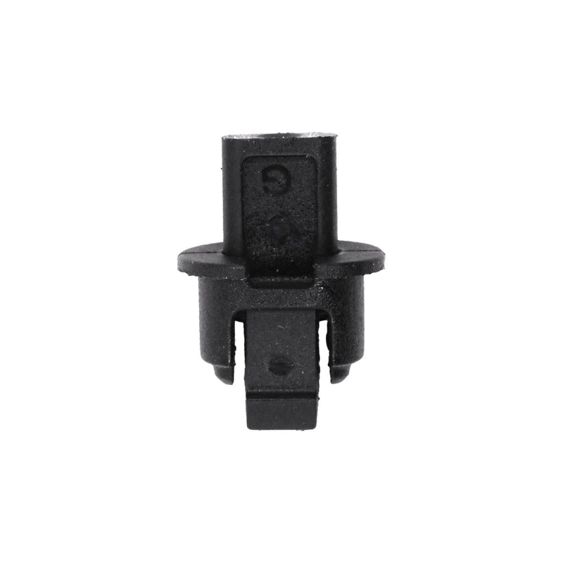 4mmx8mm Black Nylon Belt Molding Retainer, 8mmx10mm Head