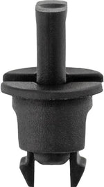 4mmx8mm Black Nylon Belt Molding Retainer, 8mmx10mm Head