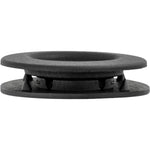 12mmx21mm Black Nylon Floor Mat Retainer, 40mm Head
