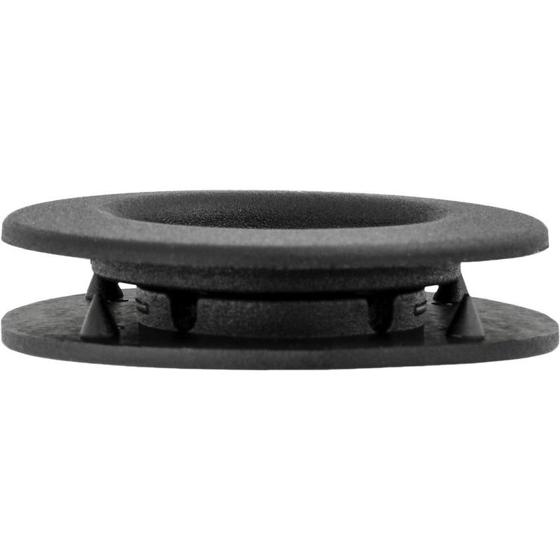 12mmx21mm Black Nylon Floor Mat Retainer, 40mm Head